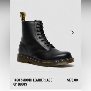 Dr. Marten Leather Lace Up Boots